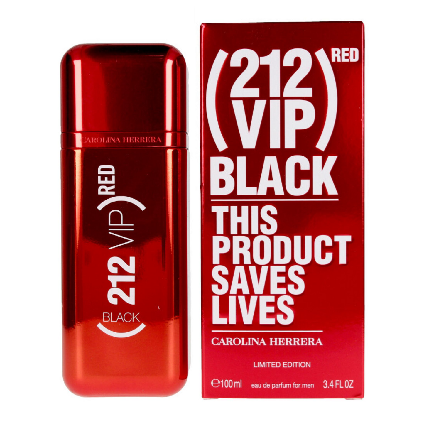 Carolina Herrera 212 Vip Black Red 100ml
